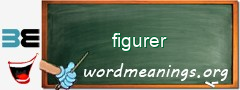 WordMeaning blackboard for figurer